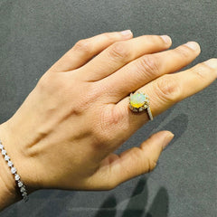 vintage opal ring