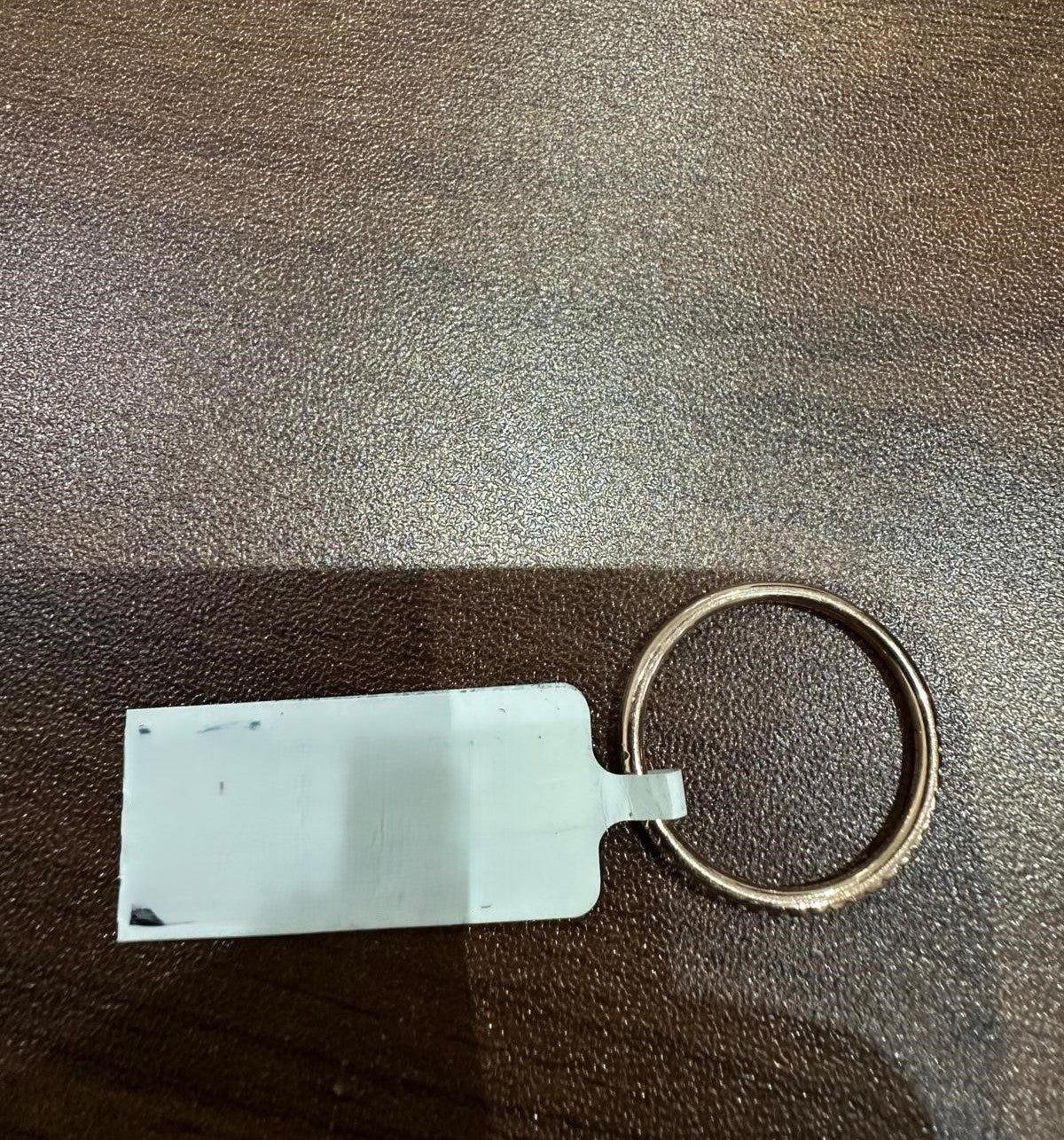 9KT Rose Gold Micro Pave Set Lab Grown Diamond Half Eternity Ring for Women