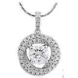 0.50ct Round Diamond Necklace in Gold