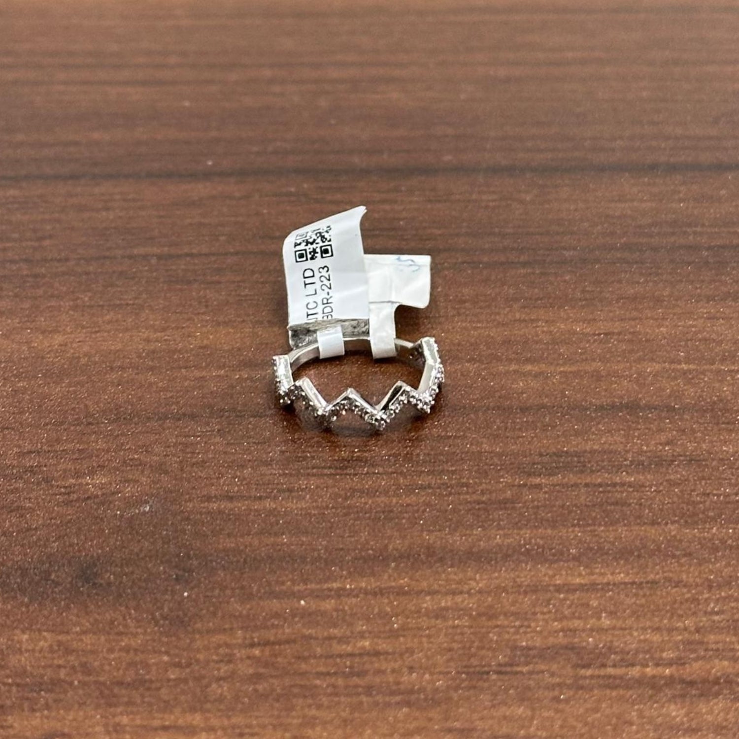 stacking diamond eternity ring