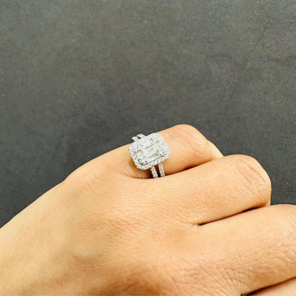 platinum diamond ring