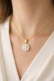 Bellis Vintage Diamond Pendant 0.25ct to 0.75ct Gold (Without Chain )