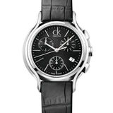 Calvin Klein Women's 'Skirt' Black Dial Swiss Quartz Watch
