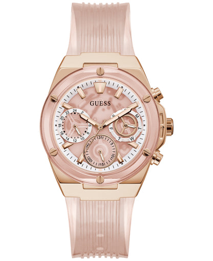Guess Multifunction Silicone Strap Watch