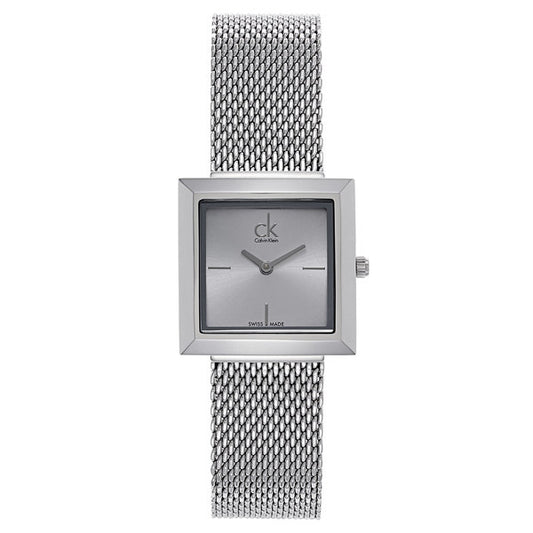 CK Calvin Klein K3r23126 Silver Tone Stainless Steel Ladies Watch One Size