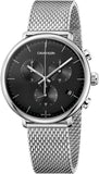 Calvin Klein High Noon Men’s Black Dial Stainless-Steel Watch