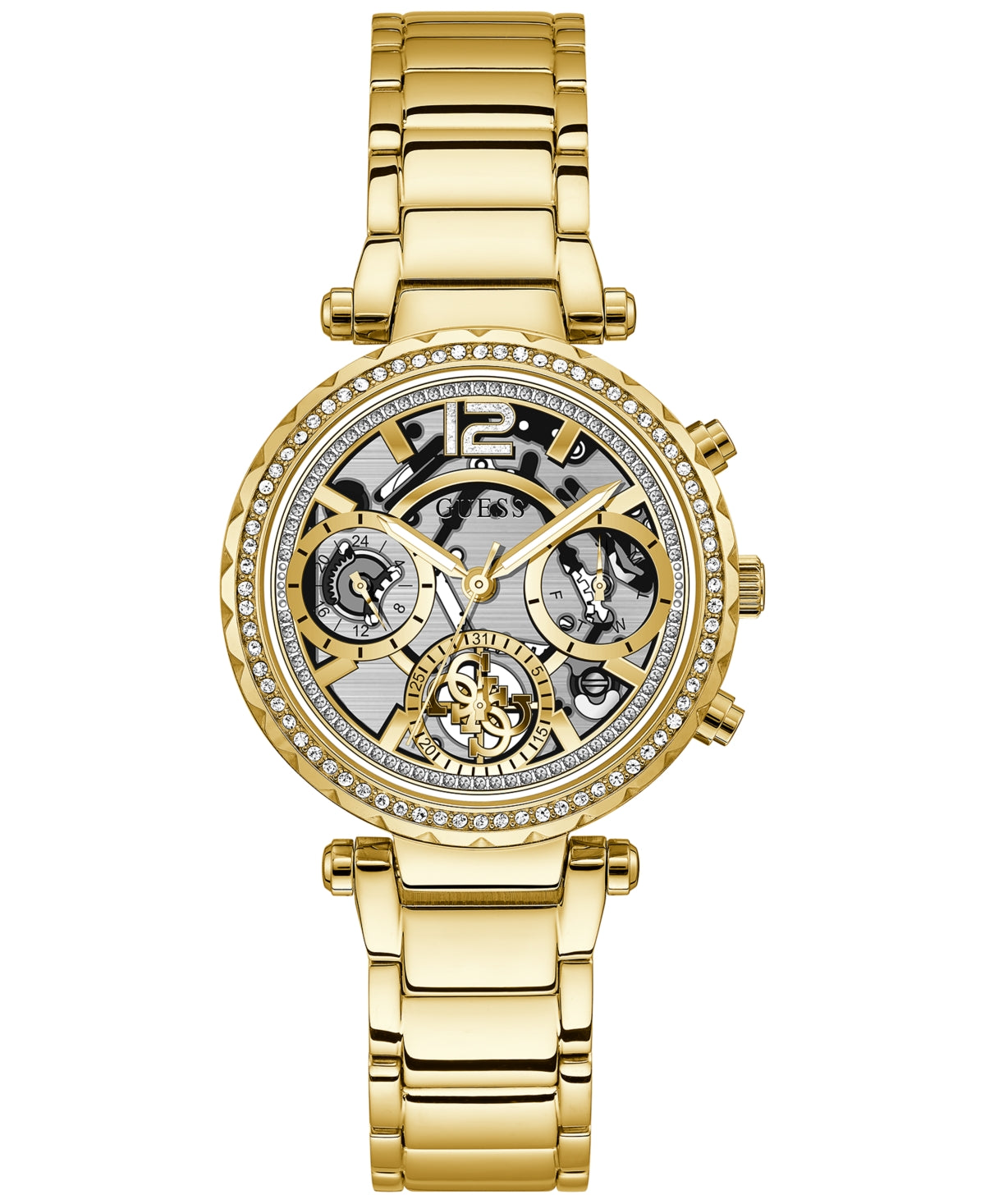 GUESS Women's Watch – Gold-Tone Stainless Steel Bracelet