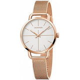 Calvin Klein Even K7B23626 Ladies Rose-Gold 36 mm Mesh Watch