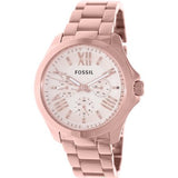 Montre Fossil Cecile pour femme, acier inoxydable doré rose