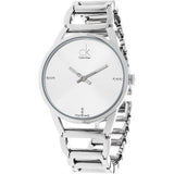 Calvin Klein Ladies Watch – Silver Dial & Bracelet, Stainless Steel Case
