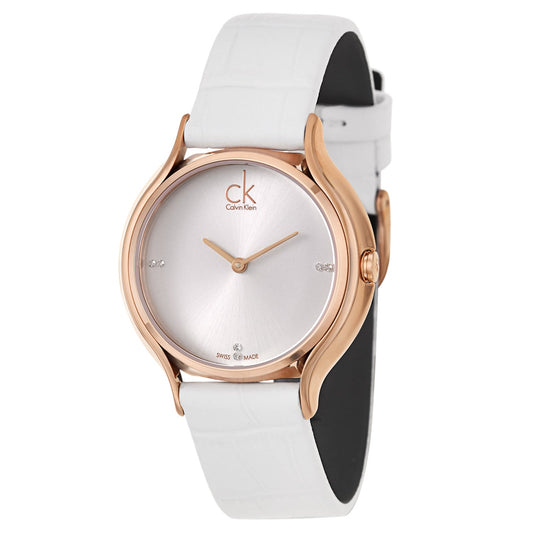 CK Calvin Klein K2u236kw Women's Skirt Watch White One Size