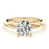 Diamond 4-Prong Engagement Ring