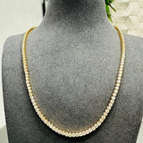 GH VS Diamond Necklace, Prong Set Diamond Necklace