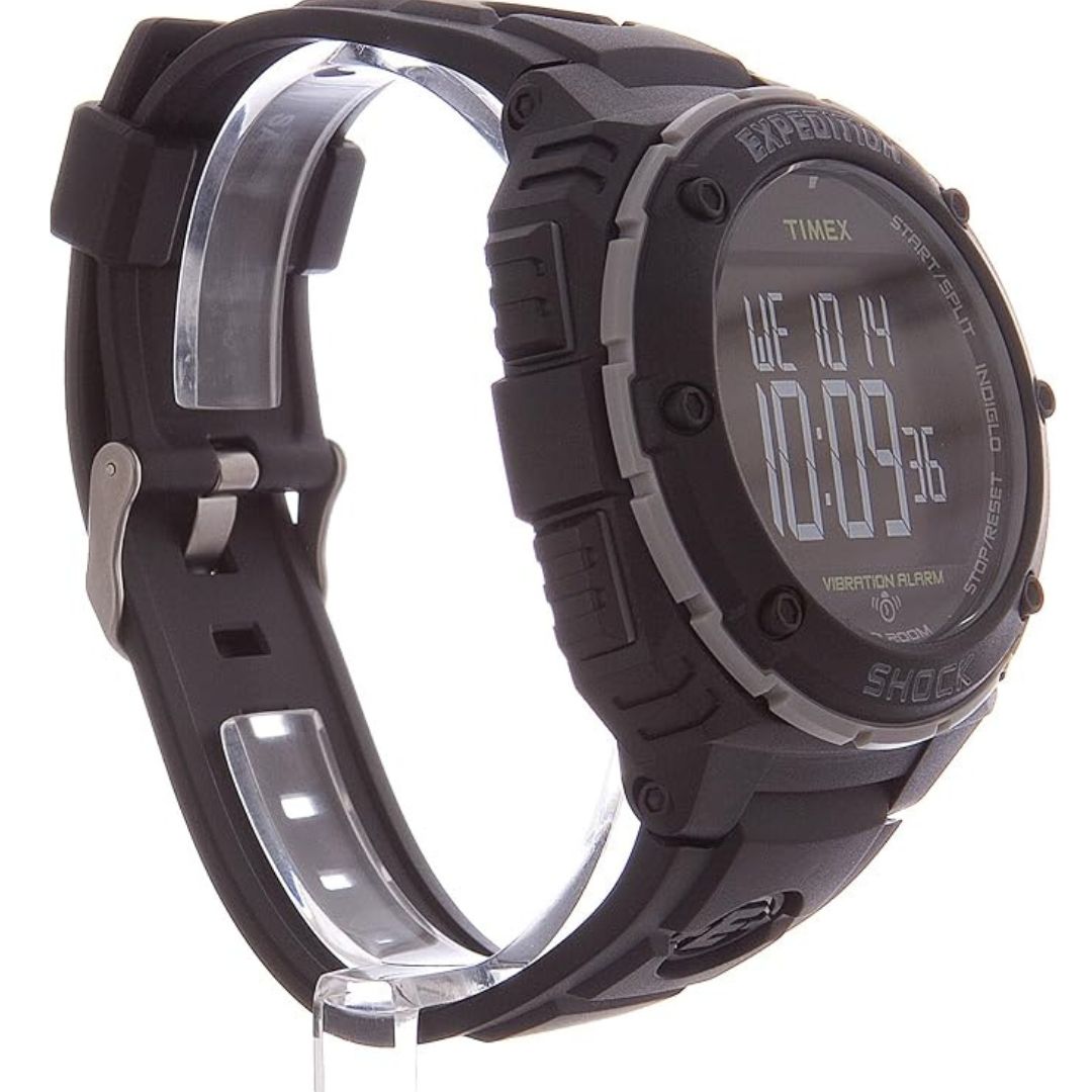 Timex Expedition Shock XL Digital Watch with Black Resin Strap