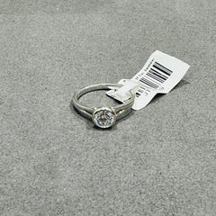 round solitaire ring