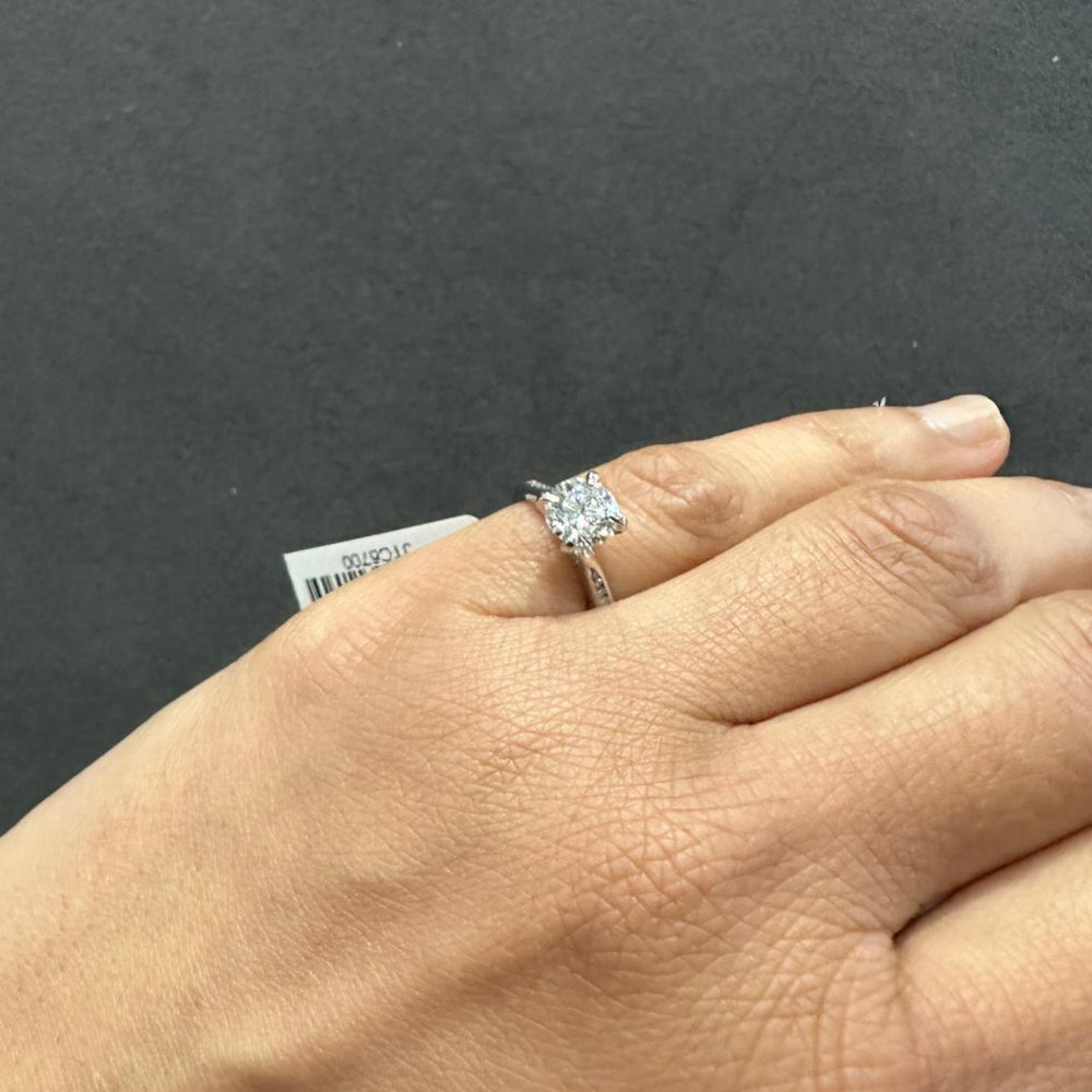 platinum engagement ring