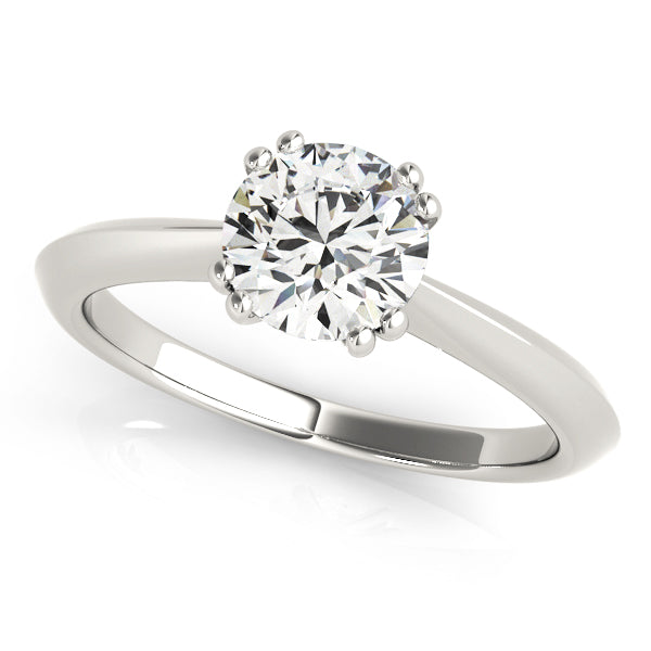  Round Cut Diamond Solitarie Engagement Ring