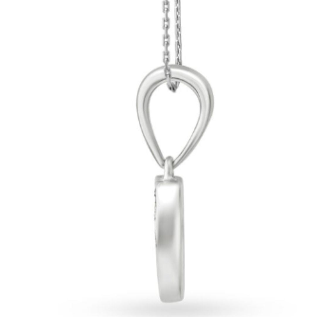 0.20ct Diamond Heart Necklace in Gold