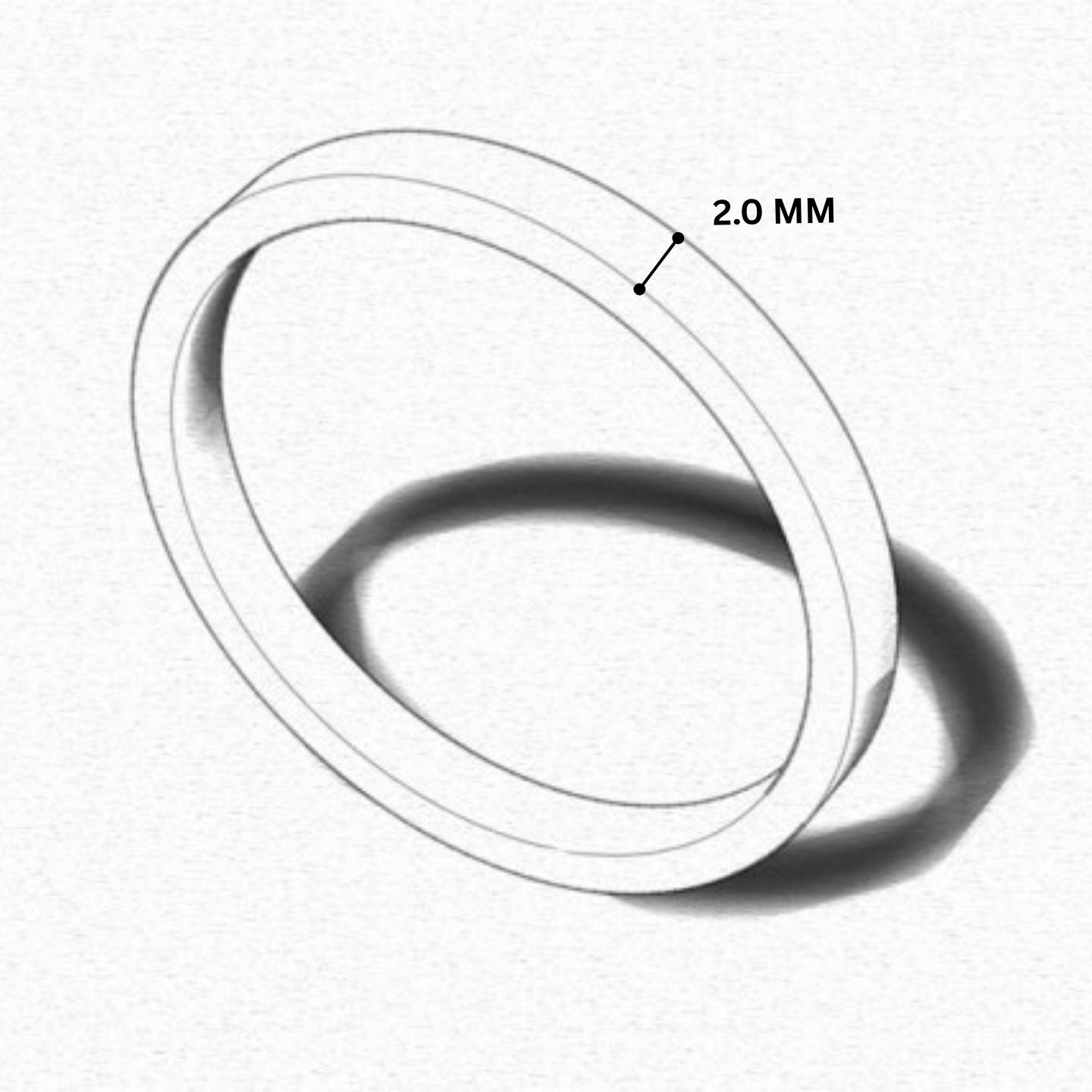Flat Shape Plain Wedding Band for Women | UK Hallmarked Gold & Platinum Ring