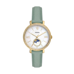 Fossil Jacqueline ES5168 Women’s Green Eco-Leather Watch