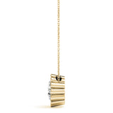 Flower Diamond Pendant Necklace | Lab Grown Diamond D-VVS Necklace