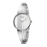 Calvin Klein Drift K6S2N116 ladies' watch with a silver dial and a stainless steel bracelet. 