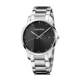 Calvin Klein Men's Watch K2G2G14Y – 43mm Stainless Steel, Black Dial