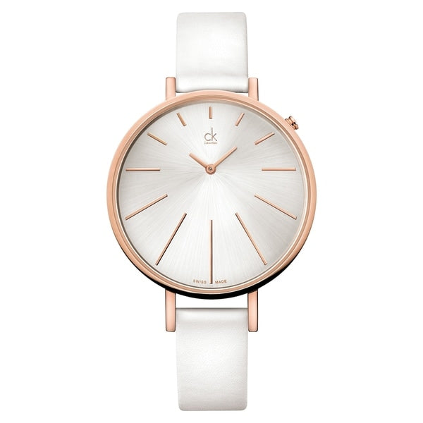 CK Calvin Klein Equal Ladies Watch K3e236l6 White