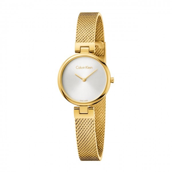 CK Calvin Klein  Gold Plated Authentic Women's Dial Watch