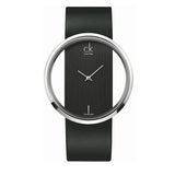 Calvin Klein Glam K9423107 Ladies Black Dial Watch