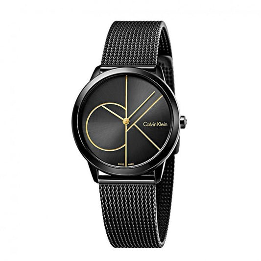 CK Calvin Klein K3m224x1 Minimal 35mm Ladies Watch Black One Size