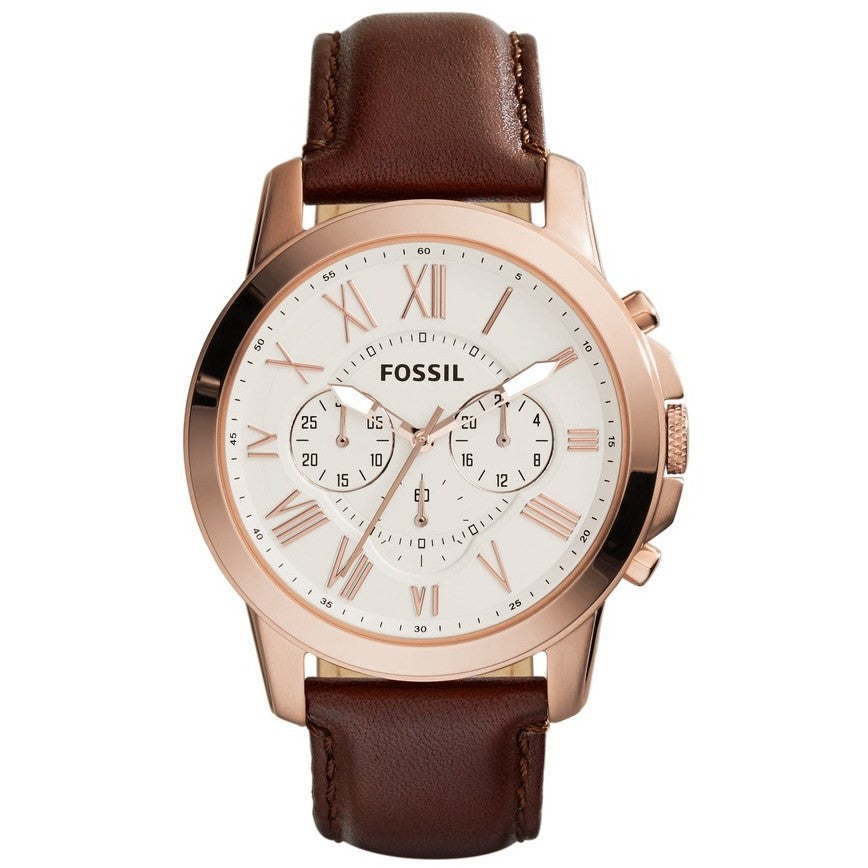 Fossil Grant Men’s Chronograph Watch, Stainless Steel Case