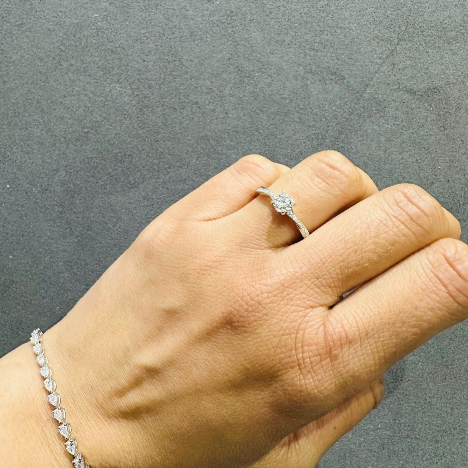 modern diamond ring fine jewelry ring