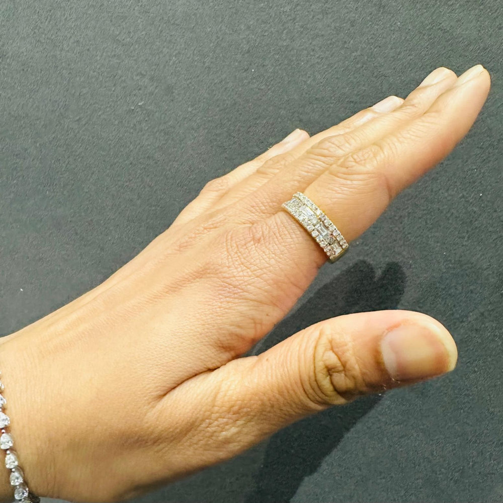 baguette diamond ring