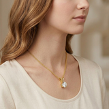 Chloe 0.25ct Lab Grown Diamond Solitaire Pendant Necklace in 9K Yellow Gold