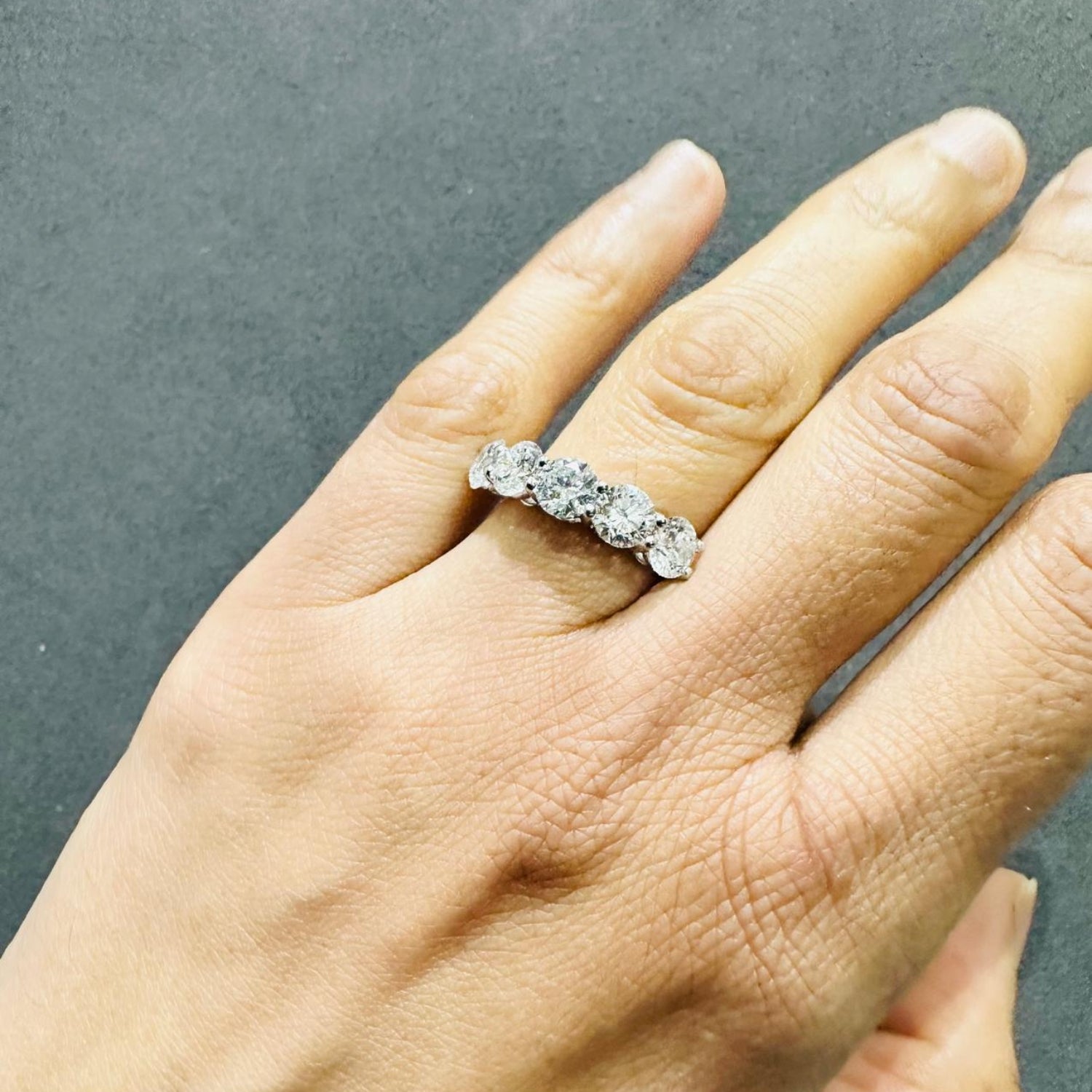 yellow gold mens diamond wedding band