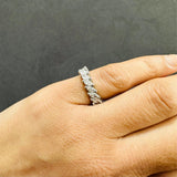 eternity diamond band