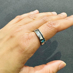platinum mens ring