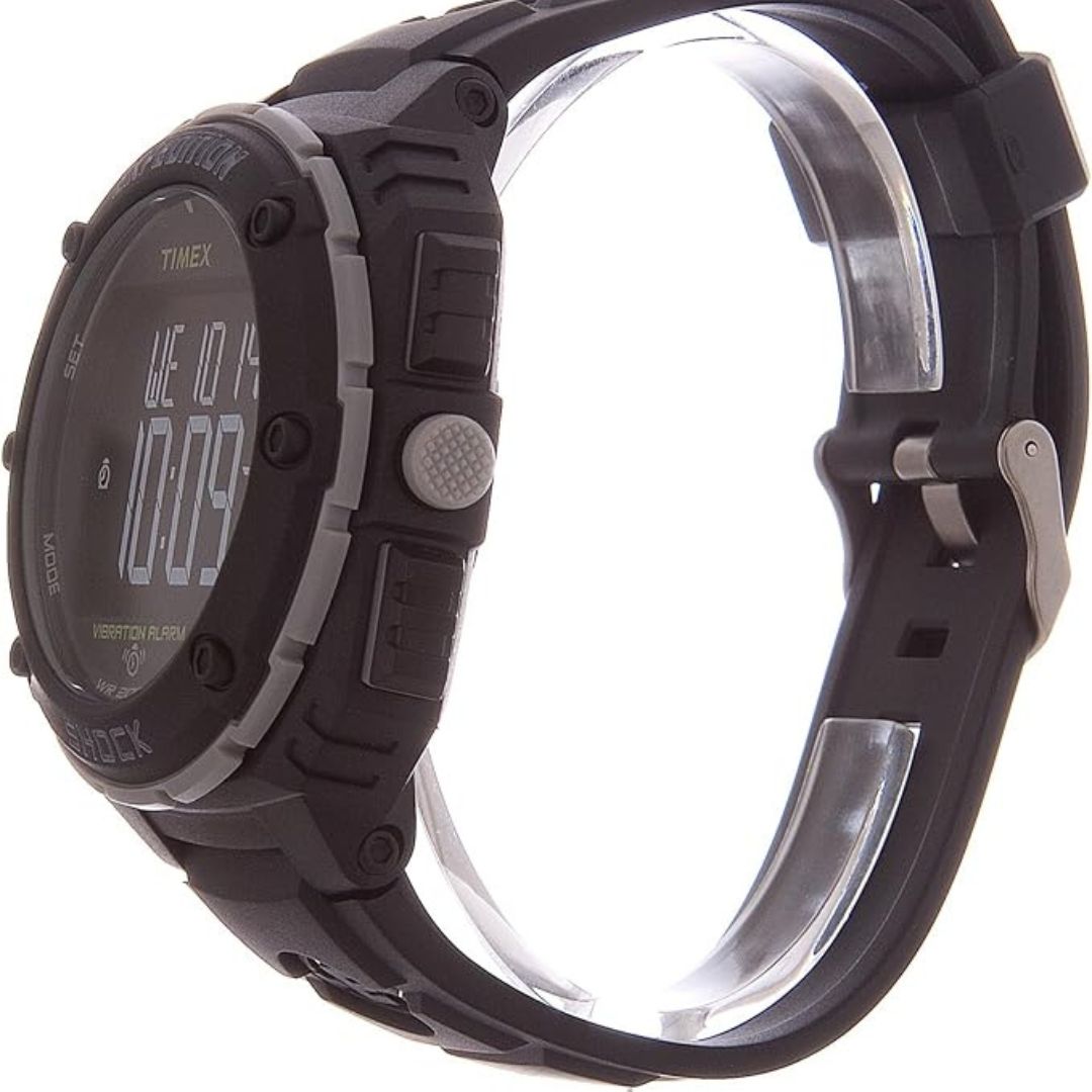 Timex Expedition Shock XL Digital Watch with Black Resin Strap