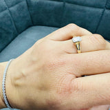 solitaire diamond promise ring