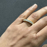 18k yellow gold ring