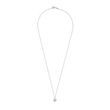 1.50Ct Round Lab Grown Diamond Cushion Cut Pendant in Gold