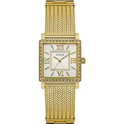 WATCH GUESS STAINLESS STEEL WHITE GOLDEN WOMEN W0826L2