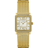 GUESS Women's Watch W0826L2 – Stainless Steel, White & Gold-Tone.
