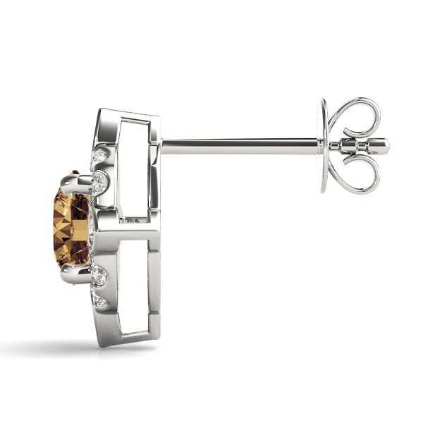 0.75-1.75ct Diamond Stud Earrings in Gold & Platinum