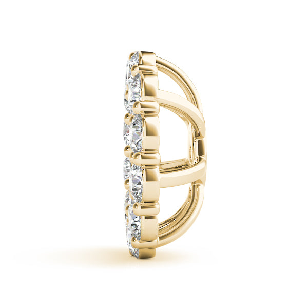 0.75-1.0ct Round Diamond Stud Earrings in Gold & Platinum