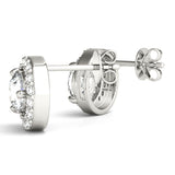 0.75-2.0ct Round Diamond Stud Earrings in Gold & Platinum