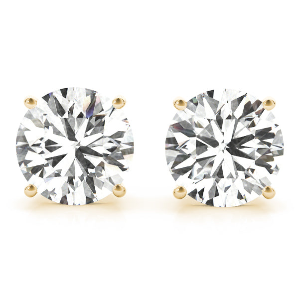 0.1-2.0ct Cluster Diamond Stud Earrings in Gold & Platinum