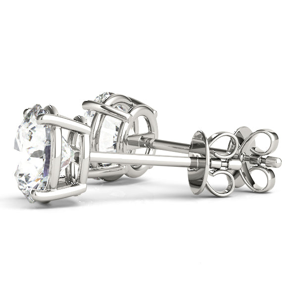 0.1-2.0ct Cluster Diamond Stud Earrings in Gold & Platinum