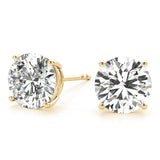 0.1-2.0ct Cluster Diamond Stud Earrings in Gold & Platinum